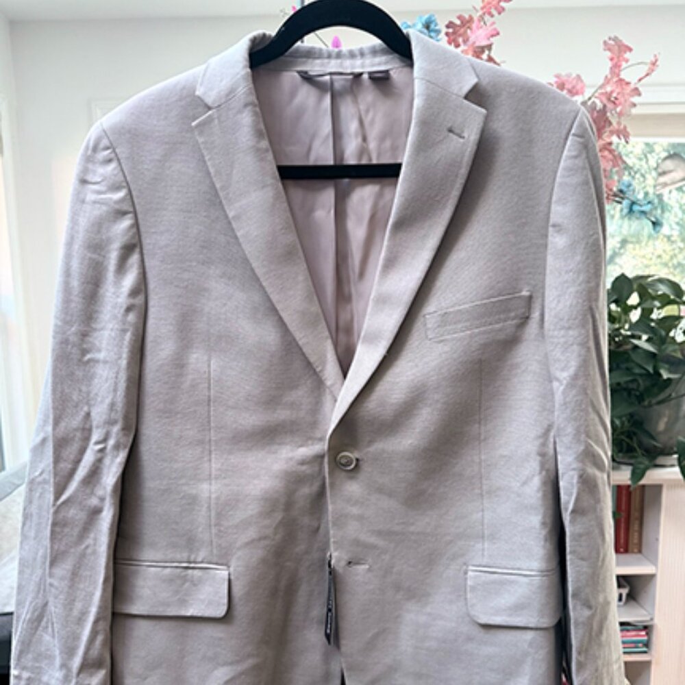 Michael Kors boy's lightweight linen blazer NEW WITH TAGS